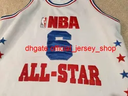 New All Stars Julius Erving #6 Jersey Mitchell & Ness Hardwood Cssic Basketball Jerseys