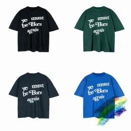 パフペストリープリントcpfm ye生まれの天気Tシャツ男性女性最高品質の夏スタイルトップ220721