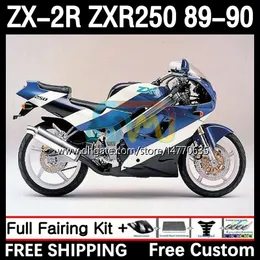 Ciało motocyklowe dla Kawasaki Ninja ZX2R ZXR250 ZX 2R 2 R R250 ZXR 250 89-98 Bodywork 8DH.83 ZX2 R ZX-2R ZXR-250 89 90 ZX-R250 1989 1990 Pełny Fairings Part