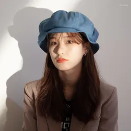 비니/두개골 모자 여성 스트리트웨어 비니 kpop 모자 따뜻한 패션 럭셔리 2022 Gorras invierno mujer sombero chur22