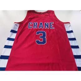 Chen37 seltenes Basketball-Trikot für Herren, Jugendliche, Damen, Vintage 2000–01, Will Bynum Crane High School, Größe S-5XL, individuell mit beliebigem Namen oder Nummer