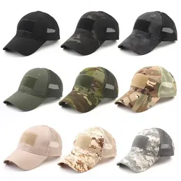 16 stylów fanów armii snapbacki na zewnątrz baseballowa czapka męska taktyczna kamuflaż kapelusz sportowy magiczny kij słoneczny cap c0816