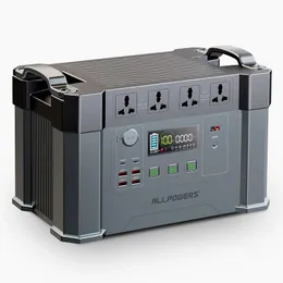 Wszystko w jednym przenośnym elektrowni 2000W Pakiet akumulatorów LifePo4 DC/AC Power Bank do biwakowania na świeżym powietrzu Nowe innowacyjne produkty