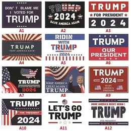 Multi Designs Trump 2024 Flag 3x5ft 90x150cm Flags Election Flags President 2028