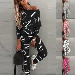 Tuta da donna Patchwork Felpe con cappuccio e pantaloni Autunno Primavera Set di due pezzi Felpa con cappuccio Pullover a righe a maniche lunghe Top Capispalla Top Taglia S-2XL