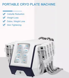 Portable Cryolipolysis 8 Cryo Plate Cryolipolyse Cooling Freeze Freezing Non-invasive Fat Reduce Skin Tightening Cellulite Removal Body Shaping For Whole Body