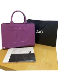أعلى مصمم مصمم فاخر حقيبة حقيبة سعة كبيرة مستوردة من الجلد العجل 2022 حقيبة التسوق النسائية