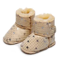 Designer Toddler Infant First Walkers Baby Warm Soft Sole Boots kids Boys Girls Snow Boots Winter Children Shoes