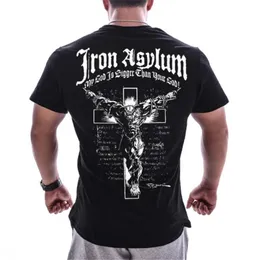 Herr t-shirts män#39; s t shirt bodybuilding kläder korta ärm män mode europeisk stor storlek casual för manliga toppar fitnessmen's