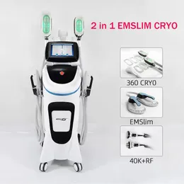 High intensity EMT cryolipolysis fat freezing machine cavitation rf vacumm slim equipment weight loss adipose removal HIEMT device