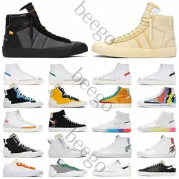 con box the ten blazer mid low 77 scarpe da corsa donna uomo for all hallows EVE grigio Serena vintage jumbo patent indaco bianco nero sneaker sneakers trainer trainer off