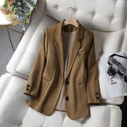 A700 Womens Suits Blazers Tide Marka Yüksek kaliteli retro moda tasarımcısı Özel seri takım elbise ceket çift göğüslü ince artı boyutu kadın giyim tanrıçası