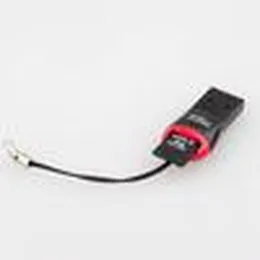 500 sztuk / partia USB 2.0 MicroSD T-Flash TF Reader Card Reader Whistle