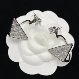 Principais acessórios de jóias de Paris Mulheres brincos de argola de luxo 18k Gold Ear Studs Lady Lady Christmas Gift 0s
