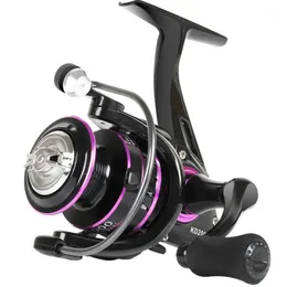 Bobina da spinning DK1000-6000 Bobina da pesca in alluminio CNC 10KG Max Drag 4.7: 1 5.0: 1 Rapporto di trasmissione Acqua dolce Acqua salata