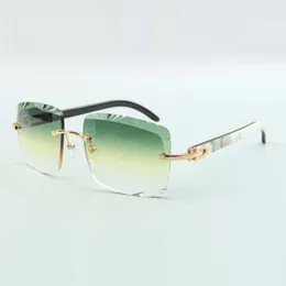 Buffs occhiali da sole 3524020 con templi di corno ibrido e lente taglio da 58 mm