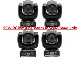 Mini LED RGBW 4 in 1 moving head projector for dj disco super bright LED light