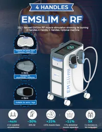 Машина для похудения Hi-Emt 4 Ручки с РФ и подушкой эмслим скульпт