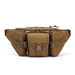 Bag Tactical Military Taille Sport im Freien mit großer Kapazität wasserdichtes Fahrweg mit Multi -Funktion -Brust