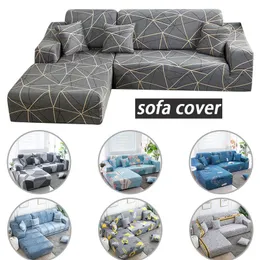 Coperchio di sedia Cover di divano elastico per soggiorno Coloro solido Stretch Couch Corner 1/2/3/4 sedile l forma necessaria acquista 2pcschair