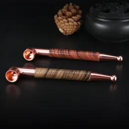 pipe Detachable cleaning and filtering small metal dual-purpose smoke pot new dry tobacco rod