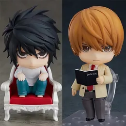 Anime Death Note Yagami Light Figure Toy Car Deathnote L Killer Ryuuku Rem Misa Amane Figure Collezione di bambole Giocattoli di modello 220520