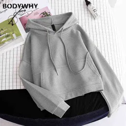 Vrouwen Basic Cuticken Hoodies kapüşonlu üstleri sweatshirt eğitimipak lige mouw sportkleding truien Losse efden kleur modu gündelik t220726