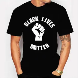 メンズTシャツLives Matter TシャツメンファッションサマーショートスリーブカジュアルTシャツトップ