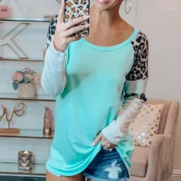 Women's T-Shirt Goocheer Casual Pullover Jumper Hoodie Long Sleeve Sweatshirt Tops Leopard Print Women
