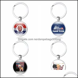 Evento de favor da festa suprimentos festivos home jardim reeleito Donald keyring metal tempo chave