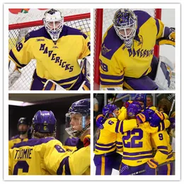 Mens Hockey Jerseys Minnesota State NCAA Frozen Four Jersey