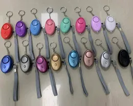 Alarmes pessoais 130dB EMPLOTE DE EMERGÊNCIA DE EMERENCE ALARME DE SEGURMA DE DEFENDA PARA MENINAS MULHERES idosos idosos protegem a segurança do alerta Scream Keychain alto com luz LED