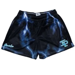 Men Women Classic GYM Basketball Workout Mesh Inaka Power Short Fashion Design men shorts 220630