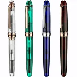 Business Fountain Pen Japanese Style NATAMI Resin Ink Fine Nib Converter Filler Stationery Office school supplies Writing Y200709