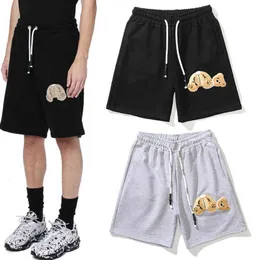 Pantaloncini da uomo stampati con orsacchiotto di lusso di alta qualità Designer Primavera Estate Pantaloni corti Plam Pantaloni sportivi da spiaggia Jogger Vendita economica di alta qualità