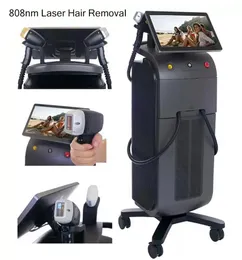 Wysoka jakość 808nm laserowa maszyna do usuwania włosów 3 Diodę Diodę Diodę laserową Zmuszanie skóry Lazer Salon Urządzenie piękności