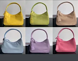 Designer-Minihandtasche 2000 für Damen, Diamanten-Handtaschen, Hobo-Taschen, Segeltuch, Brusttasche, rosafarbenes Kristall-Tragetaschen, Damen-Luxus-Re-Nylon-Umhängetaschen, Umhängetasche