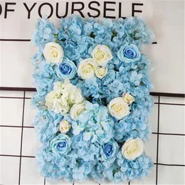 Party Decoration Decorative Flower Panel for Wall Artificial Silk Flowers Birthday Wedding Decor Baby Shower Backdroppe Party