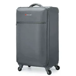 Högkvalitet Fashion Business Trolley Case Waterproof and Scratch Resistant Oxford Cloth '' 'Inch Bagage J220707