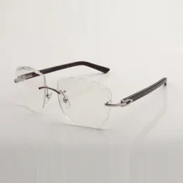 Novo design da armação de óculos com lentes transparentes 3524028 templos astecas tamanho unissex 56-18-140 mm grátis expresso
