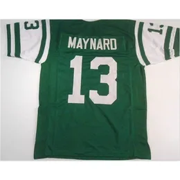 Uf Chen37 Man Don Maynard #13 Sewn Stitched RETRO JERSEY Full embroidery Jersey Size S-5XL or custom any name or number jersey