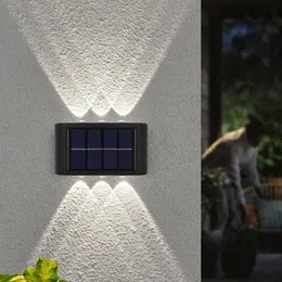 6 LED Solar Wall Lights Waterproof SolarLed Light Outdoor Sunlight Lamps for Garden Street Landscape Balcony Decor Light
