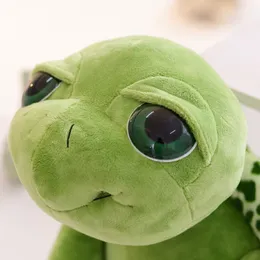 20cm stuffed animals Super Green Big Eyes Tortoise Turtle Animal Kids Baby Birthday Christmas Toy Gift 2023