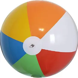 Party levererar uppblåsbar strandboll Färgglad PVC Blowing Ball Seaside Waterball Toyball