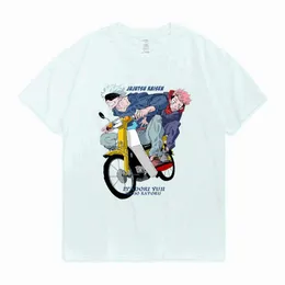 Thirts للرجال anime tirt jujutsu kaisen gojo satoru yuji itadori t-shirt الرجال