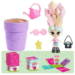 Bloom Box Surprise Pot De Fleurs Darrosage, Poupée Aux Cheveux