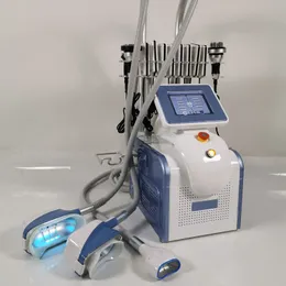 凍結脂肪分解頑固な脂肪凍結凍結マシン凍結療法5 in1 Cryo Sculpting Slimming Machines Lipolaser RF Cavitation脂肪凍結装置