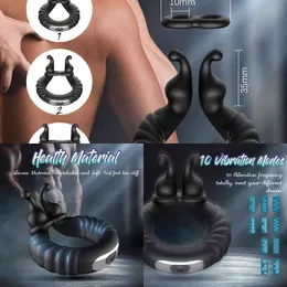 Nxy ockrings кольцо пенис вибратор в вибрационном массажере задержка эякуляции пуль силиконовая вибраторы эрекция recect bock toys для мужчин 220505