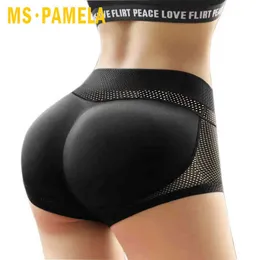 Xpay Women wyściełane Seamless Butt Hip Enhancer Sexy Butt Pads Plotki Majtki Shaper Pośladki z Bielizna Podnośnikowa Underw Y220411