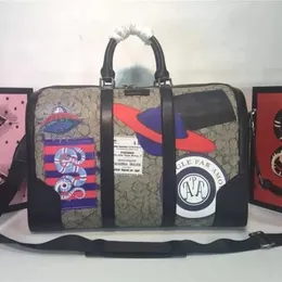 Дизайнерские сумки роскошные сумочки Boston Bag Signature Pvc x кожа коричневая винилохлорид -херы